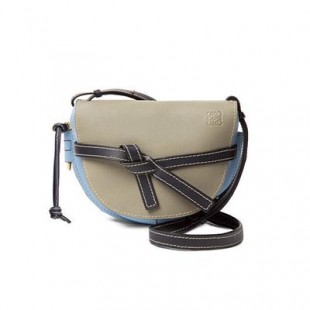 ロエベコピー LOEWE トリコロールでエレガント◎ゲートスモール Gray&Blue 321.54.T20 - 商品画像 2