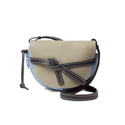 ロエベコピー LOEWE トリコロールでエレガント◎ゲートスモール Gray&Blue 321.54.T20 - 商品画像 5