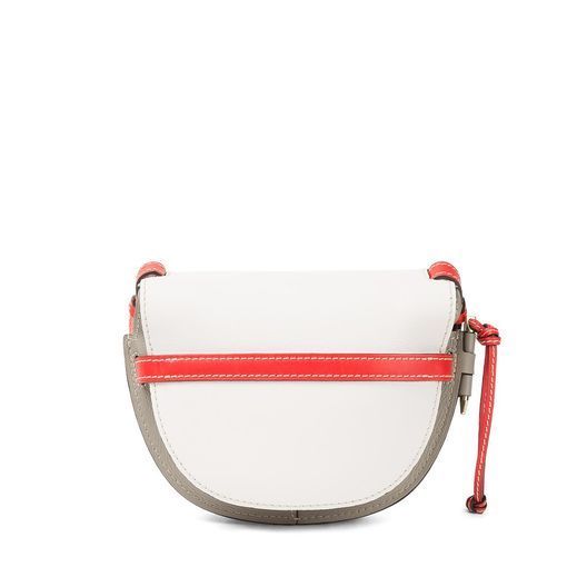 ロエベ LOEWE 新作! トリコロールが素敵 ゲートスモールWhite&Red 321.54.T20 - 商品画像 3