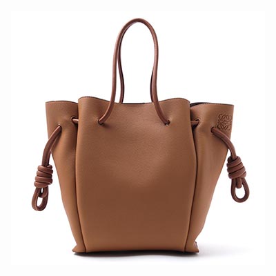 ロエベ LOEWE トートバッグ レディース ギフト プレゼント レザー 本革 通勤 32112 t31 3638 lightcaramel tan FLAMENCO KNOT フラメンコ ノット - 商品画像 5