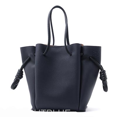 ロエベ LOEWE トートバッグ レディース ギフト プレゼント レザー 本革 通勤 32112-t31-5605 midnightblue black FLAMENCO KNOT フラメンコ ノット - 商品画像 7