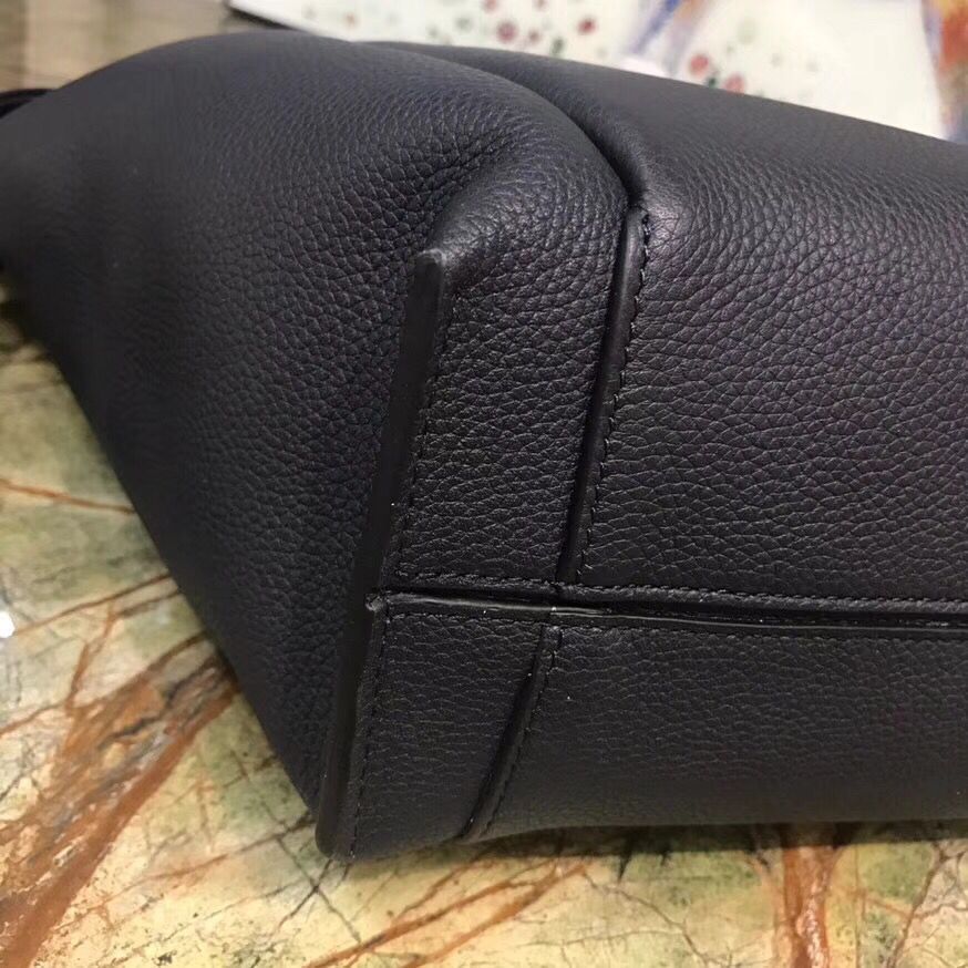 ロエベ LOEWE トートバッグ レディース ギフト プレゼント レザー 本革 通勤 32112-t31-5605 midnightblue black FLAMENCO KNOT フラメンコ ノット - 商品画像 5