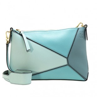 ロエベ LOEWE バッグ レディース ショルダーバッグ PUZZLE MINI BAG [パズル ミニバッグ] ストーンブルーマルチ 322 30TS74 8880 - 商品画像 2