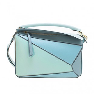 ロエベ LOEWE バッグ レディース 2WAYハンド/ショルダーバッグ PUZZLE BAG [パズル バッグ] アクアブルー/ライトブルー/ストーンブルー 322 30US20 6235 - 商品画像 2