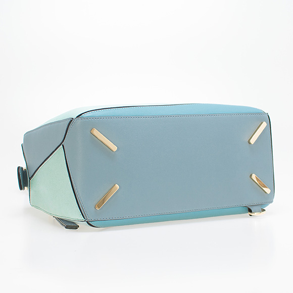 ロエベ LOEWE バッグ レディース 2WAYハンド/ショルダーバッグ PUZZLE BAG [パズル バッグ] アクアブルー/ライトブルー/ストーンブルー 322 30US20 6235 - 商品画像 10
