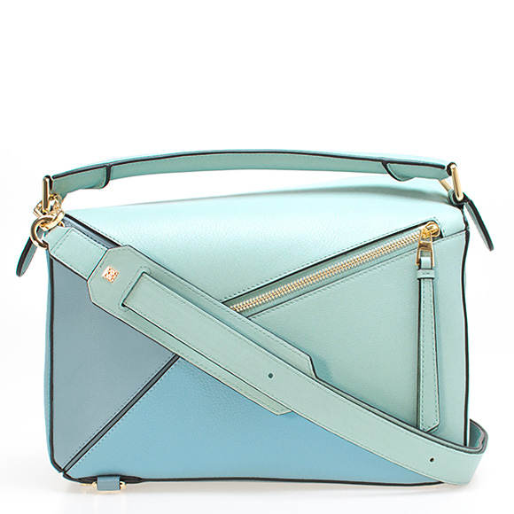 ロエベ LOEWE バッグ レディース 2WAYハンド/ショルダーバッグ PUZZLE BAG [パズル バッグ] アクアブルー/ライトブルー/ストーンブルー 322 30US20 6235 - 商品画像 6