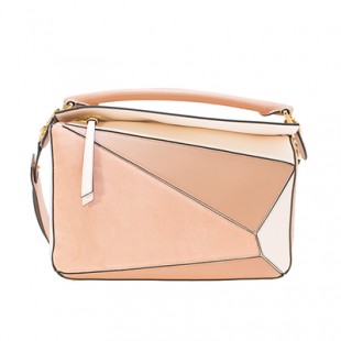 ロエベ LOEWE バッグ レディース 2WAYハンド/ショルダーバッグ PUZZLE BAG [パズル バッグ] ブラッシュピンクマルチ 322 61US20 9189 BLUSH MULTITONE - 商品画像 2