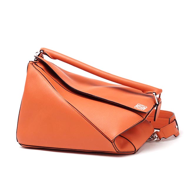 ロエベ/LOEWEスーパーコピー ハンドバッグ(2WAY仕様) PUZZLE SMALL CLASSIC CALF CORAL オレンジ系 32230 k74 7130 レディース - 商品画像 5