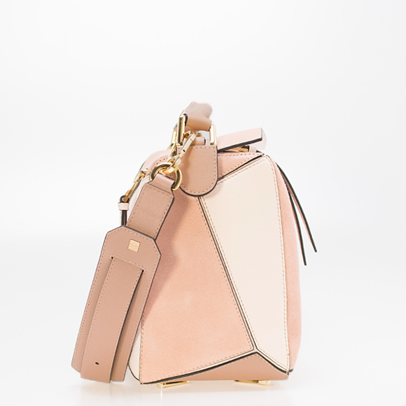 ロエベ LOEWE バッグ レディース 2WAYハンド/ショルダーバッグ PUZZLE BAG [パズル バッグ] ブラッシュピンクマルチ 322 61US20 9189 BLUSH MULTITONE - 商品画像 4