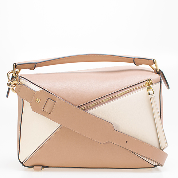 ロエベ LOEWE バッグ レディース 2WAYハンド/ショルダーバッグ PUZZLE BAG [パズル バッグ] ブラッシュピンクマルチ 322 61US20 9189 BLUSH MULTITONE - 商品画像 6