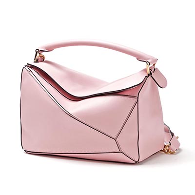 ロエベ/LOEWEコピー ハンドバッグ(2WAY仕様) PUZZLE SMALL CLASSIC CALF SOFT PINK ピンク系 32230 k74 7610 レディース - 商品画像 7