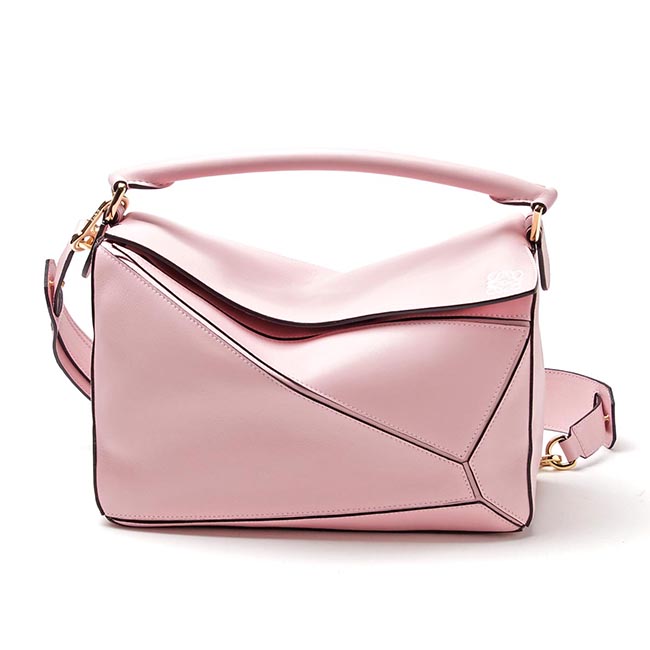 ロエベ/LOEWEコピー ハンドバッグ(2WAY仕様) PUZZLE SMALL CLASSIC CALF SOFT PINK ピンク系 32230 k74 7610 レディース - 商品画像 4