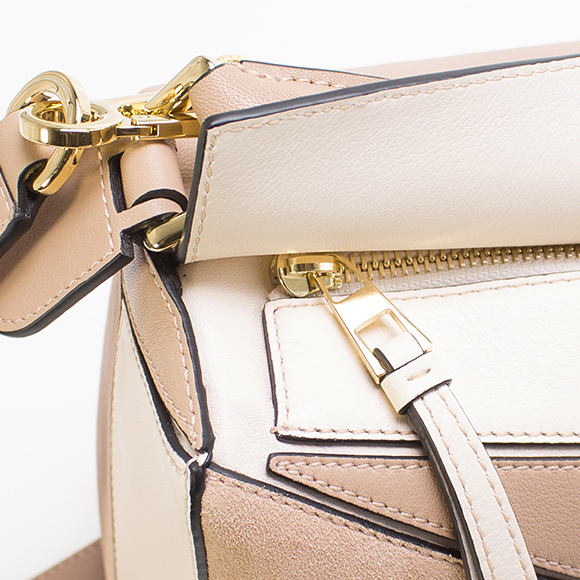 ロエベ LOEWE バッグ レディース 2WAYハンド/ショルダーバッグ PUZZLE BAG [パズル バッグ] ブラッシュピンクマルチ 322 61US20 9189 BLUSH MULTITONE - 商品画像 3