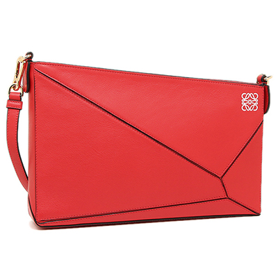 ロエベ バッグ LOEWE 32289M87 7100 パズル PUZZLE ショルダーバッグ RED - 商品画像 7