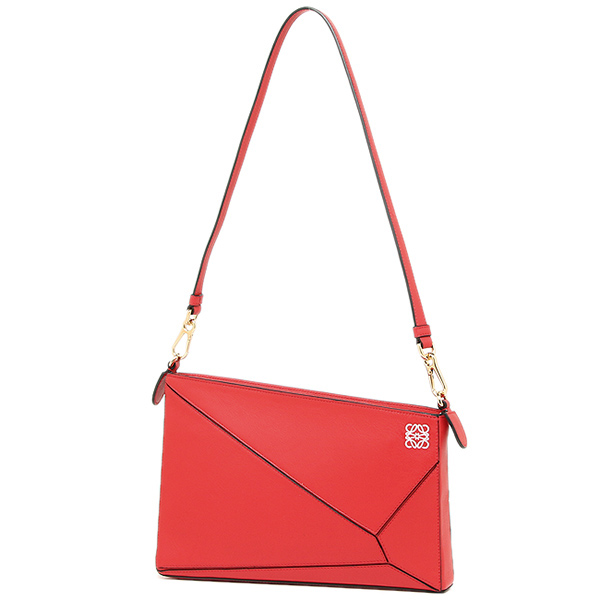ロエベ バッグ LOEWE 32289M87 7100 パズル PUZZLE ショルダーバッグ RED - 商品画像 9