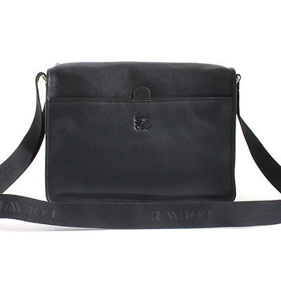 ロエベコピー LOEWE アマソナ カーフレザー ショルダーバッグ ブラック&シルバー 32326.B29.1100 - 商品画像 6