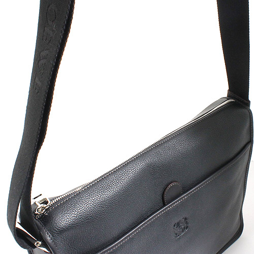 ロエベコピー LOEWE アマソナ カーフレザー ショルダーバッグ ブラック&シルバー 32326.B29.1100 - 商品画像 7