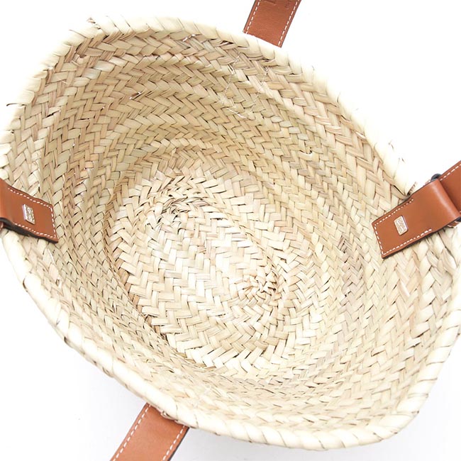 スーパーコピーロエベ LOEWE トートバッグ ベージュ レディース ギフト プレゼント ラフィア カゴ 32702 s93 2435 CESTA DE PALMA RAFFIA - 商品画像 1