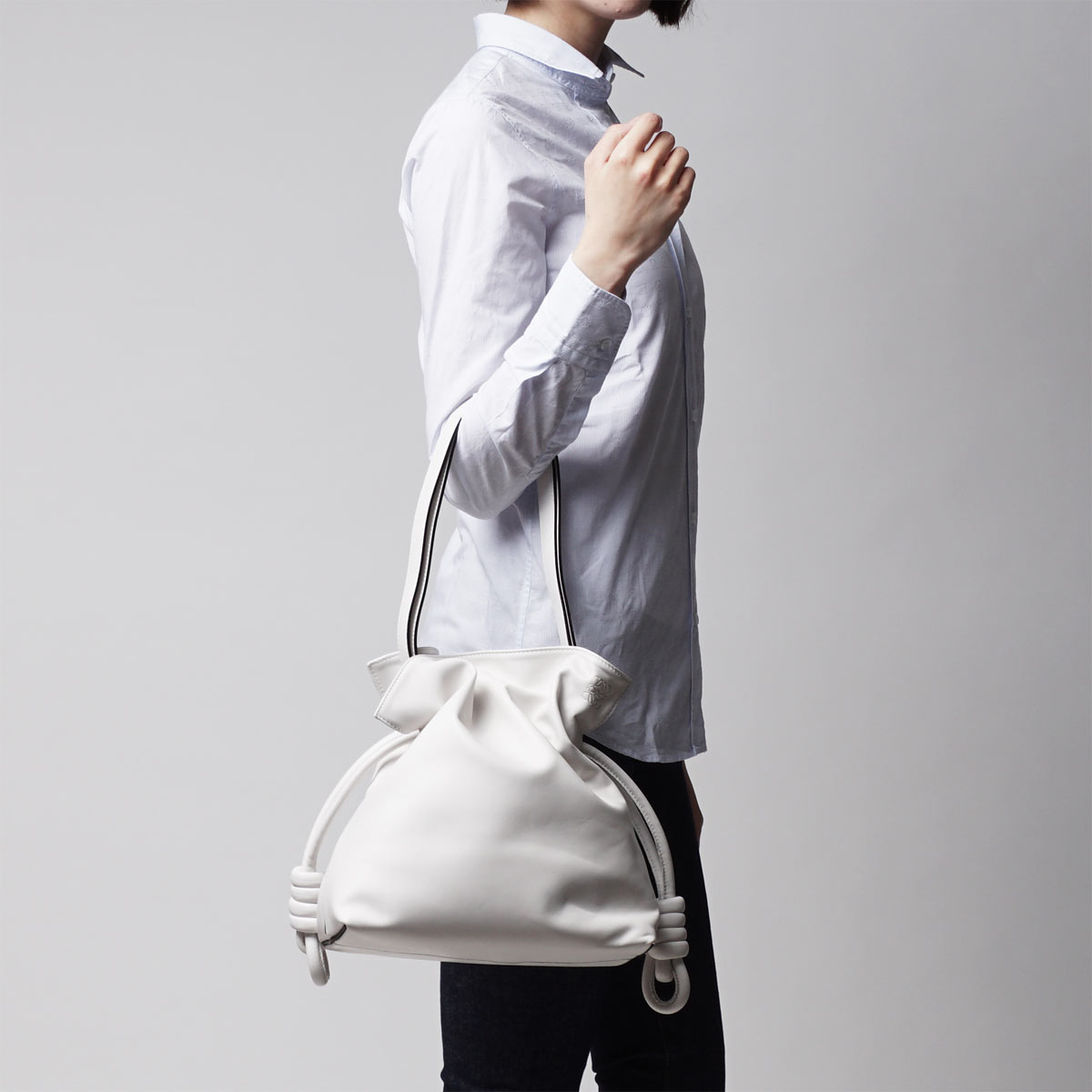 ロエベ/LOEWE/ ショルダーバッグ/FRAMENCO NAPPA /SOFT WHITE ホワイト系 33487 k63 1950 レディース - 商品画像 4