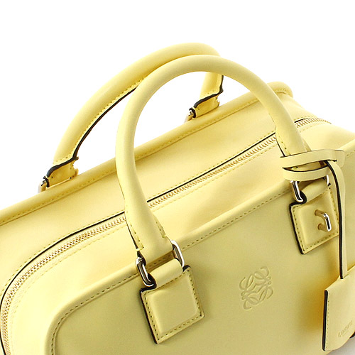 ロエベコピー LOEWE アマソナ ハンドバッグ ライトイエロー【LIGHT YELLOW】&シルバー 352.07.A03.8140 - 商品画像 8
