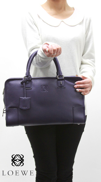 ロエベスーパーコピー LOEWE アマソナ ハンドバッグ バイオレット【VIOLET】&シルバー 352.35.A22.6120 - 商品画像 1