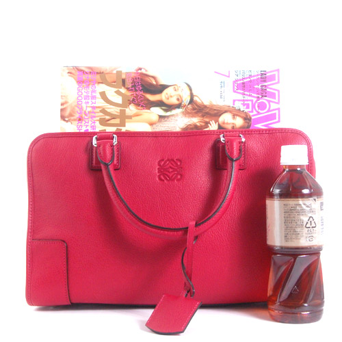 ロエベコピー LOEWE アマソナ ハンドバッグ ルージュレッド【LIPSTICK】&シルバー 352.35.A22.7400 - 商品画像 6