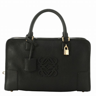 LOEWEスーパーコピー ロエベ バッグパドロック付きミニスクエアバッグ 352.95.A22 POLISHED GOATSKIN 1100 ブラック - 商品画像 3