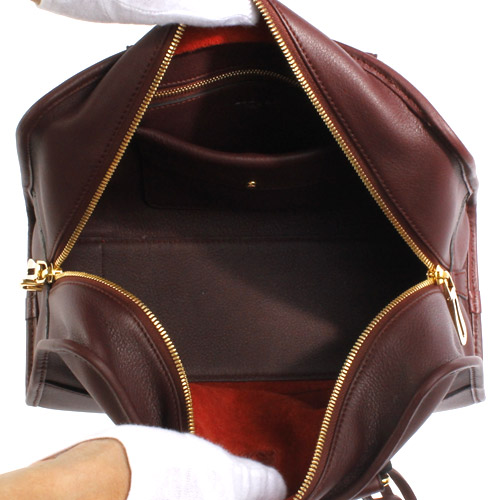 ロエベコピー LOEWE アマソナ カーフレザー ハンドバッグ オックスブラッド【OXBLOOD】 352 A03 3468 - 商品画像 4