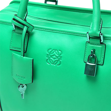 ロエベスーパーコピー レザーハンドバッグ/AMAZONA 60 BAG /BRIGHT GREEN 35207 aa22 4940【春夏】 - 商品画像 1