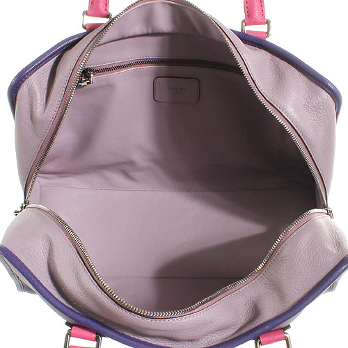 ロエベコピー LOEWE アマソナ ゴートスキン ハンドバッグ ライラックパープル&マゼンタ 35235AA226182 - 商品画像 4