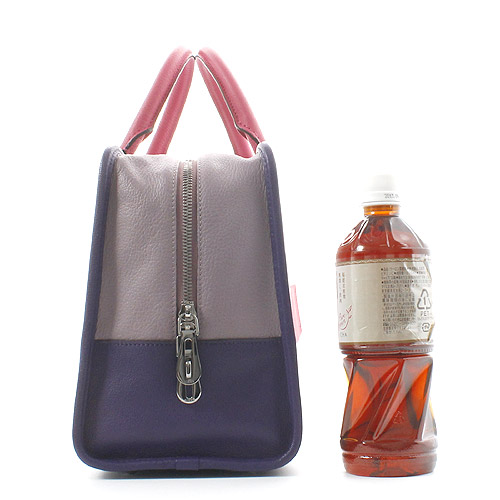 ロエベコピー LOEWE アマソナ ゴートスキン ハンドバッグ ライラックパープル&マゼンタ 35235AA226182 - 商品画像 5