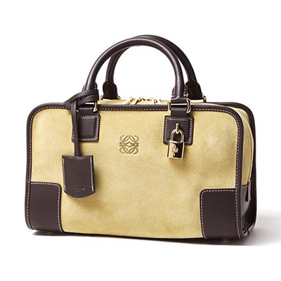 ロエベコピー LOEWE アマソナ 【AMAZONA】 23 スエード＆カーフレザー ハンドバッグ ショルダー付き ブラック 35261 H71 1100 - 商品画像 8