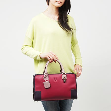 ロエベ/LOEWE/ ハンドバッグ/AMAZONA REFINED CALF / RUBY×POWDER 35269 la22 7511 レディース - 商品画像 4