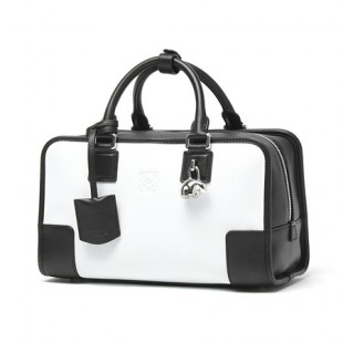ロエベコピー レザーハンドバッグ/AMAZONA 28 BAG PANDA /ホリデーコレクション /BLACK×WHITE 35279 a03pl 2101【春夏】 レディース - 商品画像 2