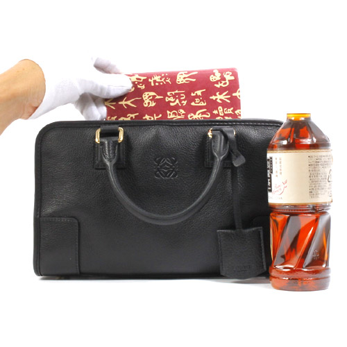 ロエベスーパーコピー LOEWE アマソナ シープスキン ハンドバッグ ブラック 35279A031206 - 商品画像 6