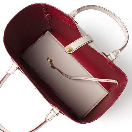 ロエベコピー ポーチ付きトートバッグ/BOLSO LEO SMOOTH CALF /STONE×LIP STICK 36471 j28 2642 レディース - 商品画像 3