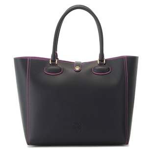 ロエベLOEWEコピー 2013年春夏新作LEO レオ トートバッグ 36471G60 0008 5110 ネイビー - 商品画像 3