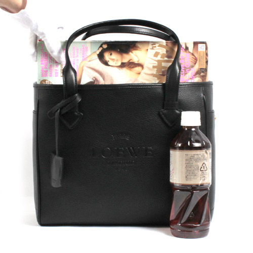 ロエベスーパーコピー LOEWE ヘリテージ トートバッグ ブラック&ゴールド 377.79.751.1100 - 商品画像 6
