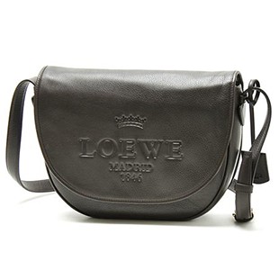 ロエベLOEWEコピー レザーショルダーバッグ HERITAGE SATCHEL 377.79.752 3110 コーヒーブラウン - 商品画像 2