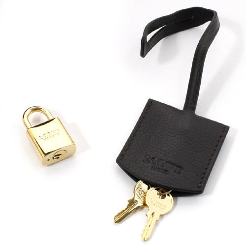 ロエベスーパーコピー LOEWE ヘリテージ ショルダーバッグ ダークブラウン【DARK BROWN】&ゴールド 377.79.753.3110 - 商品画像 1