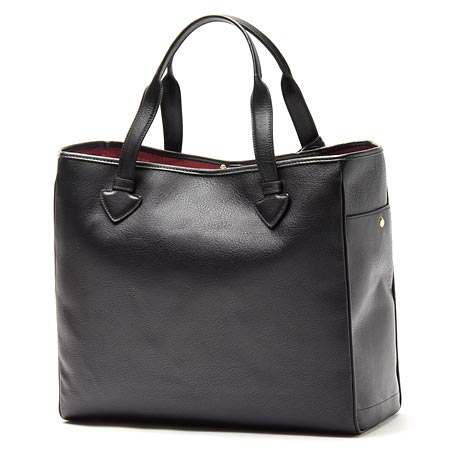 ロエベLOEWEコピー レザートートバッグ HERITAGE LARGE TOTE 377.79.750 1100 ブラック37779 750 1100 レディース - 商品画像 3