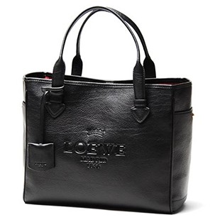 ロエベスーパーコピー レザートートバッグ HERITAGE SMALL TOTE 377.79.751 1100 ブラック37779 751 1100 レディース - 商品画像 2