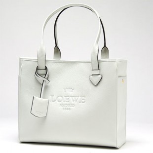 ロエベスーパーコピー トートバッグ/HERITAGE SMALL TOTE SOFT CALF /WHITE ASH 37779 l751 2021【春夏】 レディース - 商品画像 2