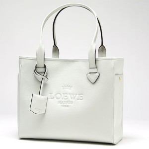 ロエベスーパーコピー トートバッグ/HERITAGE SMALL TOTE SOFT CALF /WHITE ASH 37779 l751 2021【春夏】 レディース - 商品画像 8