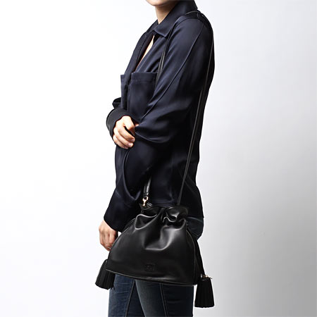 ロエベ/LOEWE/ ショルダーバッグ/FLAMENCO/フラメンコ NAPPA /BLACK ブラック系 38082 eh39 1100 5s レディース - 商品画像 4