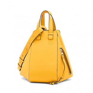LOEWEスーパーコピー ハンモック スモール バッグ Yellow Mango/Varsity Blue 387.30AS35 8258 - 商品画像 2