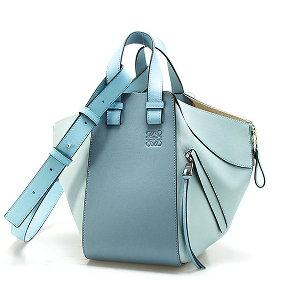 ロエベ LOEWE バッグ レディース 2WAYハンド/ショルダーバッグ ブルーマルチ HAMMOCK SMALL BAG [ハンモック スモールバッグ] 387 30TS35 8880 - 商品画像 4
