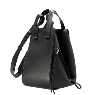 ロエベ LOEWE バッグ レディース 2WAYショルダーバッグ HAMMOCK SMALL BAG [ハンモック スモールバッグ] ブラック 黒 38730 S35 1100 BLACK - 商品画像 2