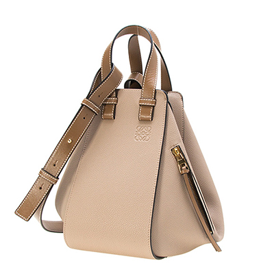 ロエベ LOEWE バッグ レディース 2WAYハンド/ショルダーバッグ サンドベージュ×ミンクブラウン HAMMOCK SMALL [ハンモック スモールバッグ] 38712KBN60 2566 - 商品画像 8