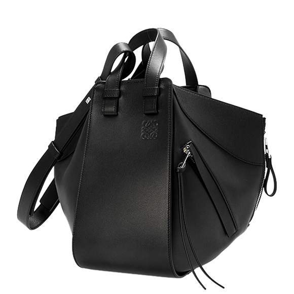 ロエベ LOEWE バッグ レディース 2WAYショルダーバッグ HAMMOCK SMALL BAG [ハンモック スモールバッグ] ブラック 黒 38730 S35 1100 BLACK - 商品画像 4